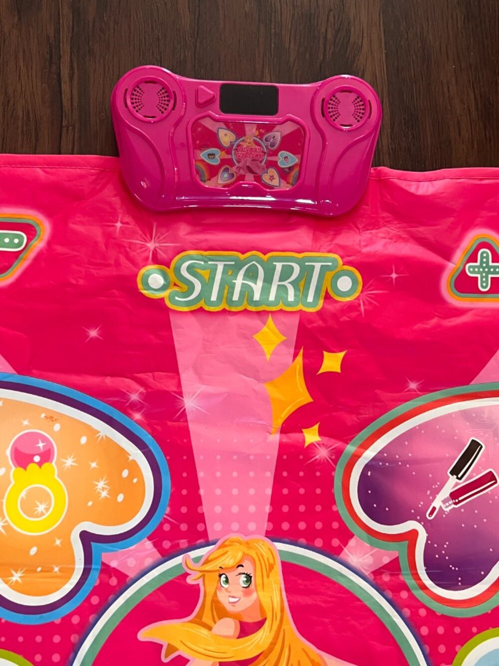 Princess Interactive Pink Learning Dance Mixer Mat - Picture 2 of 5